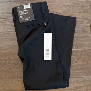 Boys Black Slim Dress Pant